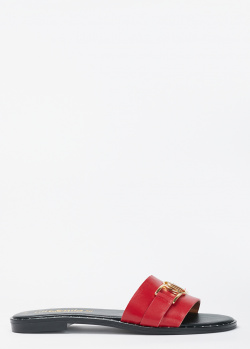 Шлепанцы Nila&Nila красного цвета, фото